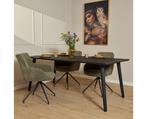 Eettafel Omaha Black | 240 cm, Huis en Inrichting, Tafels | Eettafels, Ophalen of Verzenden, Nieuw