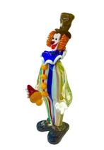 “CIRCUS” - sculptuur, Grande Clown - 34 cm - Glas, Antiek en Kunst, Antiek | Glas en Kristal