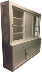 Buffetkast wit Schagen 240cm dichte middendeur, Ophalen of Verzenden, Nieuw
