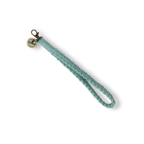 Macramé Pols Keycord - Katoen - Macramé - Handgemaakt in, Verzamelen, Sleutelhangers, Nieuw, Overige typen, Ophalen of Verzenden