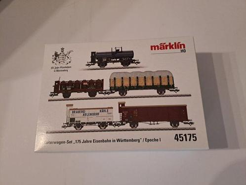 Märklin H0 - 45175 - Modeltrein goederenwagonset (1) -, Hobby en Vrije tijd, Modeltreinen | H0