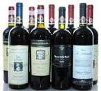 6x 1998 + 1999 Chianti Classico Riserva DOCG + 3x 1999, Verzamelen, Wijnen, Nieuw