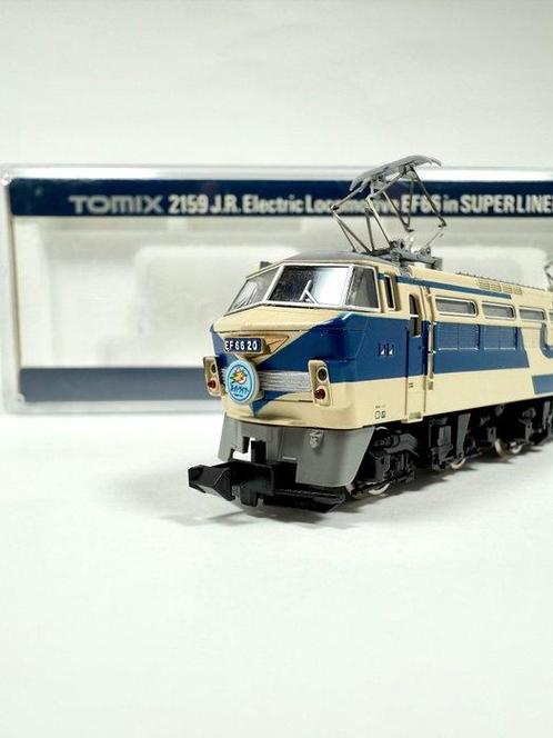 TOMIX N - 2159 - Modeltrein (1) - JR EF66 elektrische, Hobby en Vrije tijd, Modeltreinen | N-Spoor