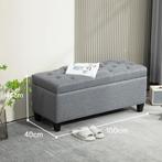 TRUUSK Gestoffeerde Zitbank Met Opbergruimte - Kistbank voor, Verzenden, Nieuw