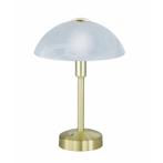 Messing notarislamp klassiek, Notaris, 4W, 3000K LED, met, Huis en Inrichting, Klassiek, Nieuw, Ophalen of Verzenden, Glas