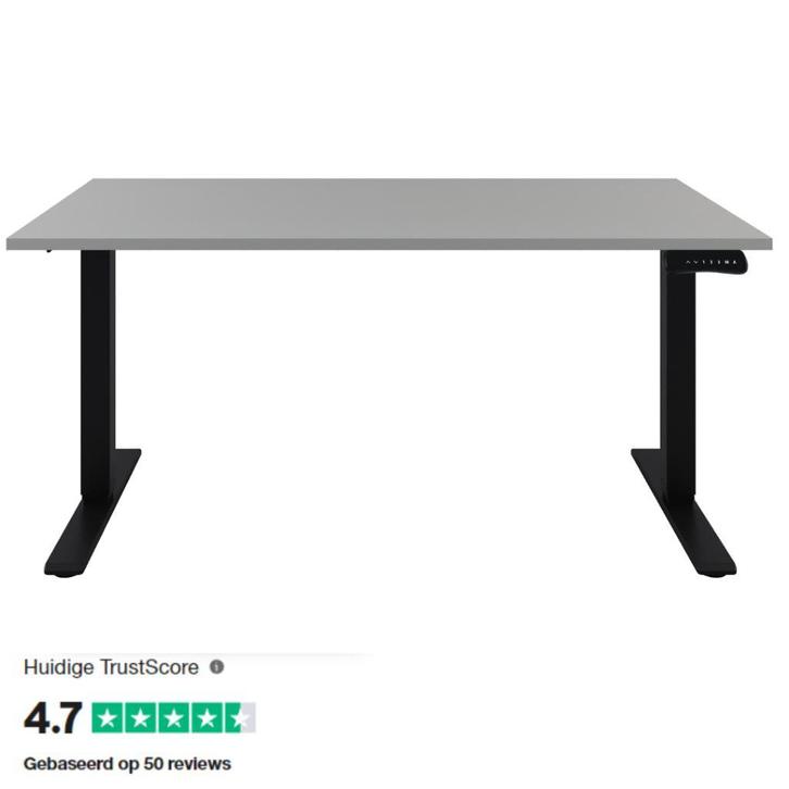 Elektrisch zit sta bureau 2 motoren, Huis en Inrichting, Bureaus, Stabureau, Nieuw, Elektrisch, In hoogte verstelbaar, Verzenden