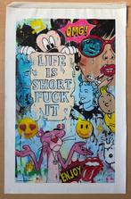MrKas - Life is short, Fuck it - XL, Antiek en Kunst