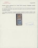 Koninkrijk Italië 1924 - Reclames 1 lire bruin donker en, Postzegels en Munten, Gestempeld