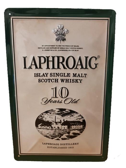 Laphroaig distillery reclamebord, Verzamelen, Merken en Reclamevoorwerpen, Nieuw, Ophalen of Verzenden