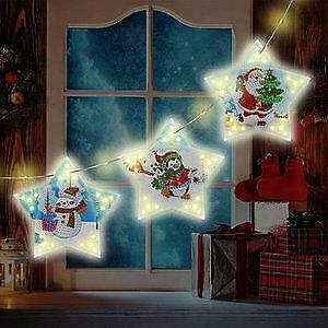 Diamond painting kerst slinger, Hobby en Vrije tijd, Knutselen, Knutselwerk, Nieuw, Verzenden