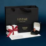 Gouden vintage roos ring met angel skin 20 kt, Ophalen of Verzenden, Nieuw