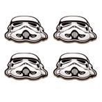 Onderzetters Set 4 Stuks - The Original Stormtrooper - Helm, Ophalen of Verzenden, Nieuw