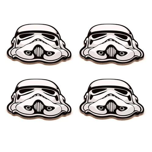 Onderzetters Set 4 Stuks - The Original Stormtrooper - Helm, Huis en Inrichting, Woonaccessoires | Onderzetters, Nieuw, Ophalen of Verzenden