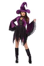 Heksenjurk Dames Velvet Paars Premium, Kleding | Dames, Ophalen of Verzenden, Nieuw