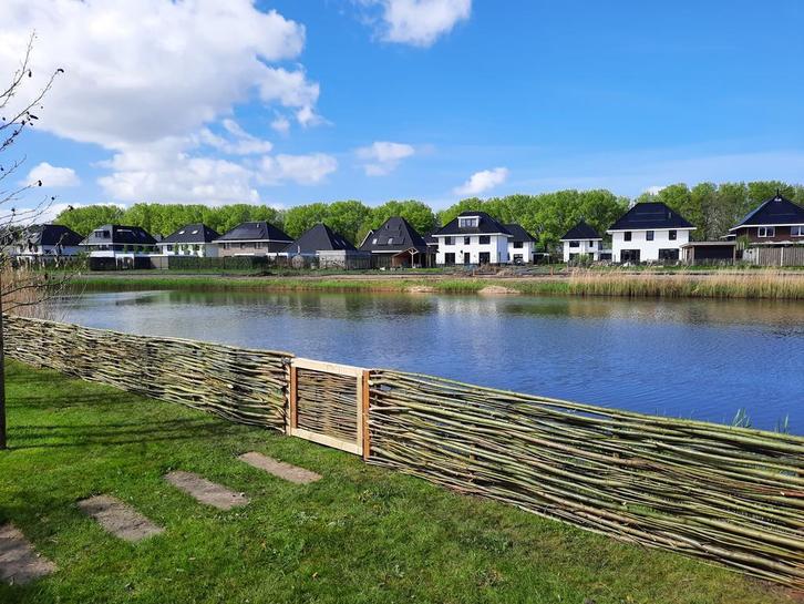 Schutting plaatsen wilgentenen wilgenschutting schermen wilg, Tuin en Terras, Tuinhekken en Hekwerk, Overige typen, Nieuw, Hout