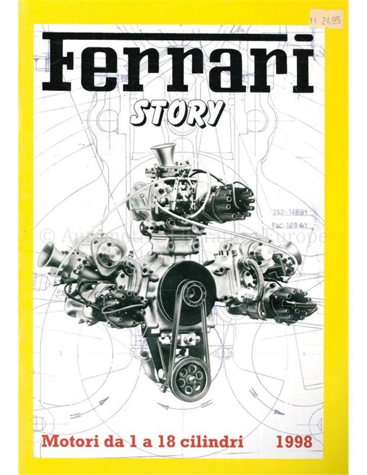 1998 FERRARI STORY MAGAZINE ENGELS | ITALIAANS, Boeken, Auto's | Folders en Tijdschriften, Ferrari