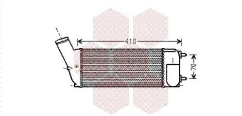 INTERCOOLER VOOR CITROEN C4 GRAND PICASSO 2006-, Auto-onderdelen, Airco en Verwarming, Nieuw, Ophalen of Verzenden