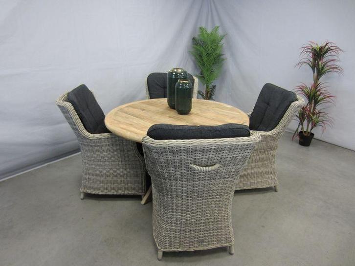 te velde tuinmeubelen tuinset anna met malta tuintafel, Tuin en Terras, Tuinsets en Loungesets, Nieuw