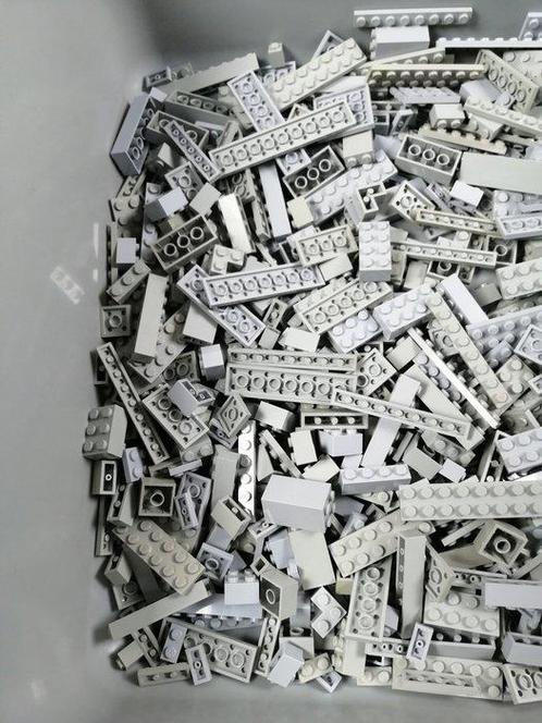 Lego - geen serie - Partij van 1000 lichtgrijze bouwstenen -, Kinderen en Baby's, Speelgoed | Duplo en Lego