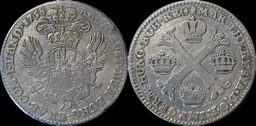 Austrian Netherlands Maria-theresia 1/2 kroon (couronne)..., Postzegels en Munten, Munten | Europa | Niet-Euromunten, Verzenden