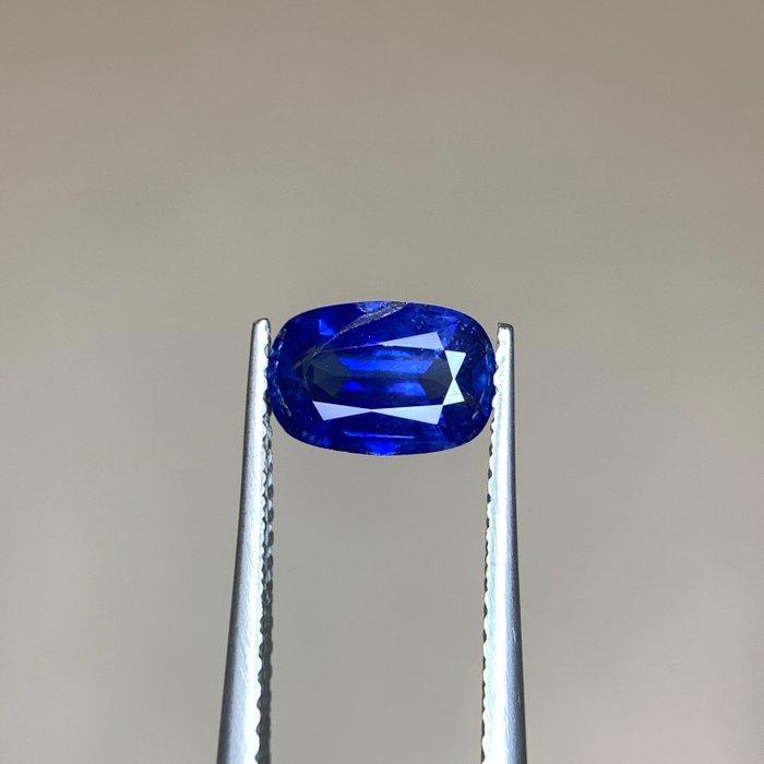 1 pcs Blauw Saffier - 1.61 ct - Gemological Institute of, Sieraden, Tassen en Uiterlijk, Edelstenen