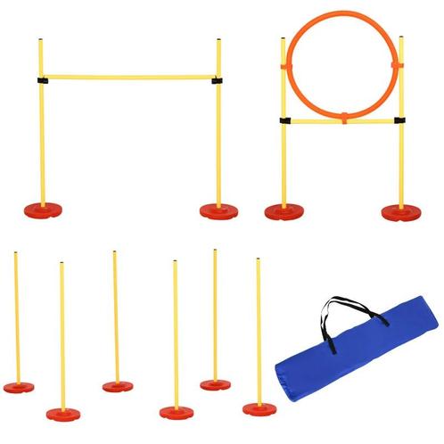 TRUUSK Dog Agility Set 3-in-1 Pet Training Set, Inclusief Ta, Dieren en Toebehoren, Honden-accessoires, Nieuw, Verzenden