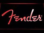 Fender neon bord lamp LED  verlichting reclame lichtbak *ROO, Verzamelen, Merken en Reclamevoorwerpen, Verzenden, Nieuw