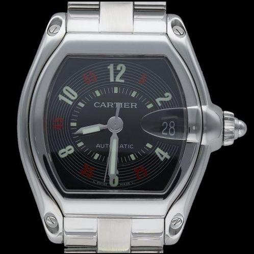 Cartier Roadster 2510 uit 2011, Sieraden, Tassen en Uiterlijk, Horloges | Heren, Polshorloge, Gebruikt, Verzenden