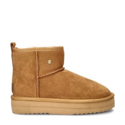 Warmbat Australia Wallaby Plateau gevoerde boots, Kleding | Dames, Schoenen, Lage of Enkellaarzen, Overige kleuren, Nieuw, Verzenden