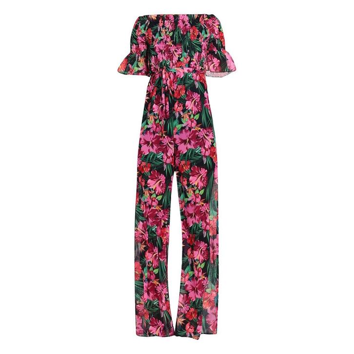 Patrizia Pepe • fleurige jumpsuit • 34 (IT40), Kleding | Dames, Jumpsuits, Roze, Nieuw, Maat 34 (XS) of kleiner, Verzenden