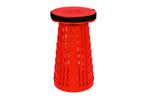 Alora Opvouwbare Kruk Extra Strong - Vol Rood -, Nieuw