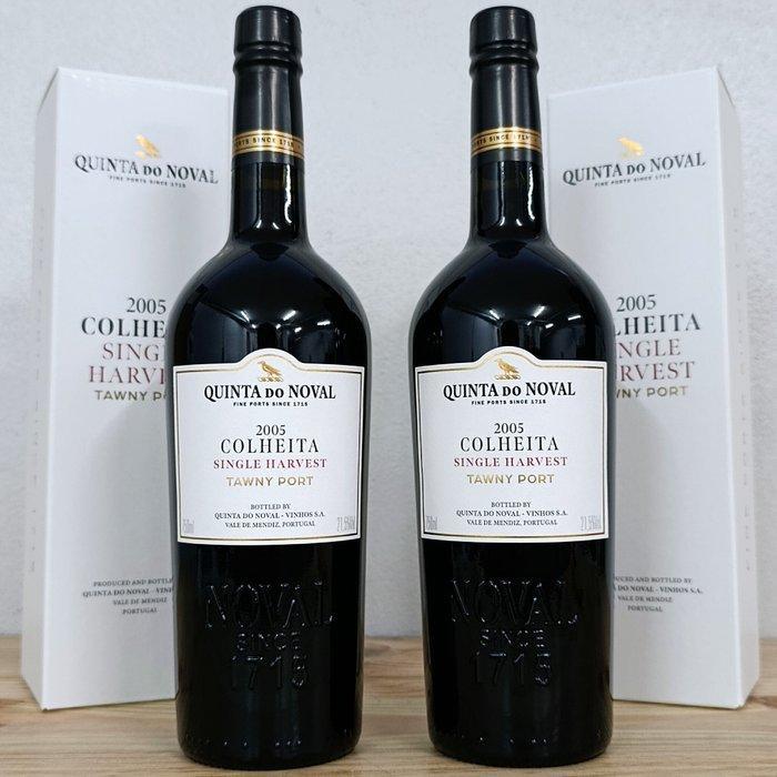 2005 Quinta do Noval - Colheita Port - Douro - 2 Flessen, Verzamelen, Wijnen