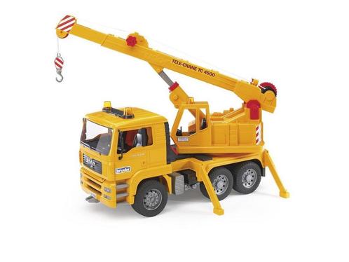 Bruder MAN kraanwagen - schaal 1:16 - speelgoedvoertuig, Huis en Inrichting, Woonaccessoires | Overige, Zo goed als nieuw, Verzenden