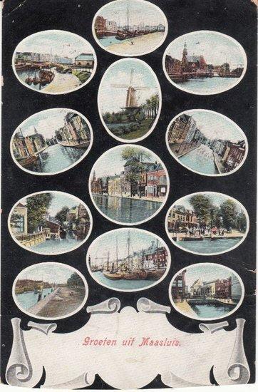 MAASLUIS - Groeten uit Maasluis, Verzamelen, Ansichtkaarten | Nederland, Verzenden