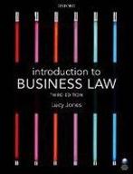 Introduction to Business Law 9780198727330, Boeken, Zo goed als nieuw