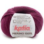 Katia Concept Merino 100% - 25 bordeauxpaars - Wol Garen, Ophalen of Verzenden, Nieuw