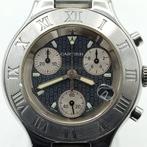 Cartier - 21 Chronoscaph - 2424 - Unisex - 1990-1999, Nieuw