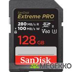 SanDisk Extreme PRO 128GB SDXC Geheugenkaart, Verzenden, Nieuw