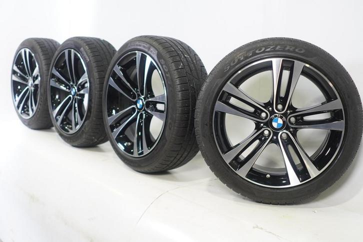 BMW 3 4 serie F30 F31 F32 F33 F36 397 18 inch velgen Pirelli, Auto-onderdelen, Banden en Velgen, Velg(en), Gebruikt, 18 inch, Winterbanden