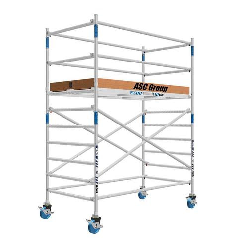 ASC Rolsteiger 135 x 4.2 mtr werkhoogte, Doe-het-zelf en Verbouw, Steigers, Rolsteiger of Kamersteiger, Nieuw, 2 tot 5 meter, Verzenden