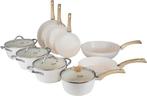 Cook & Pan Pannenset Go Ivory - 9-delig -, Verzenden, Nieuw