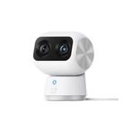 Eufy Indoor Cam S350, Dual Lens, 4K, PTZ zoom, Audio, Tv en Foto, Videobewaking, Nieuw, Ophalen of Verzenden