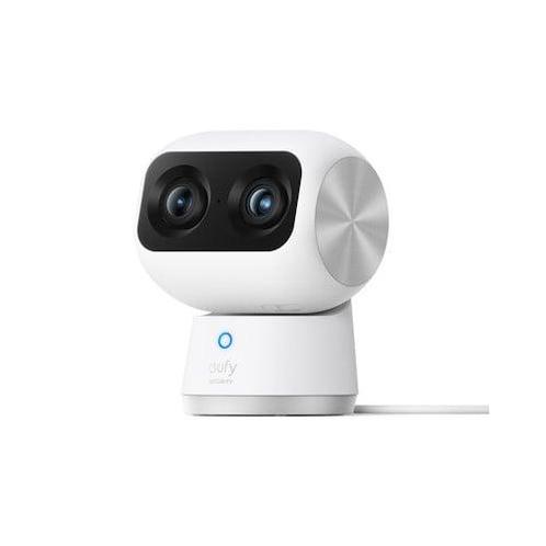 Eufy Indoor Cam S350, Dual Lens, 4K, PTZ zoom, Audio, Tv en Foto, Videobewaking, Ophalen of Verzenden