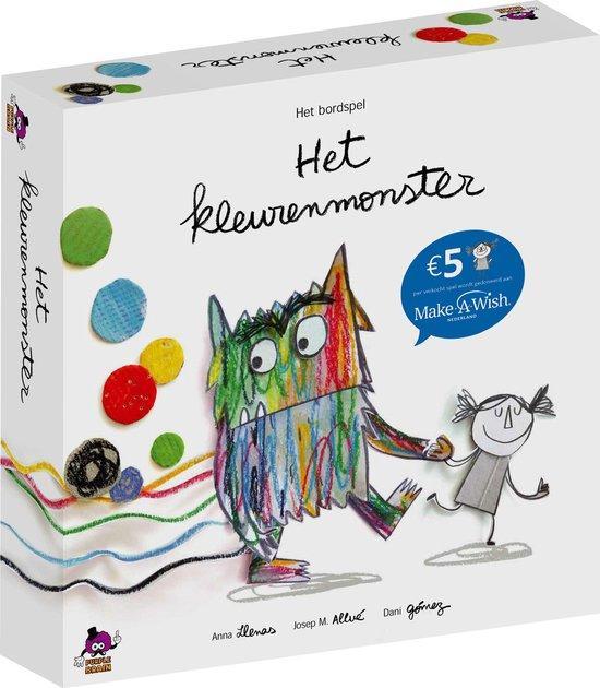 Verpakking licht beschadigd achterkant - Het Kleurenmonster, Hobby en Vrije tijd, Gezelschapsspellen | Bordspellen, Nieuw, Verzenden
