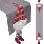 Ruhhy Kersttafellaken 215x34cm - Feestelijk Elfjes Design..., Diversen, Kerst, Ophalen of Verzenden, Nieuw