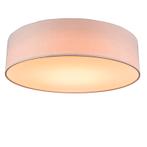 Plafondlamp roze 40 cm incl. LED - Drum LED, Nieuw, Overige materialen, Modern