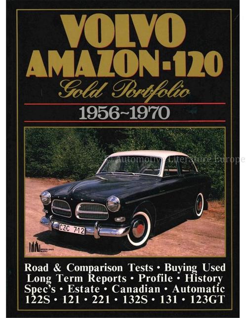 VOLVO AMAZON 120 GOLD PORTFOLIO 1956-1970, Boeken, Auto's | Boeken, Volvo