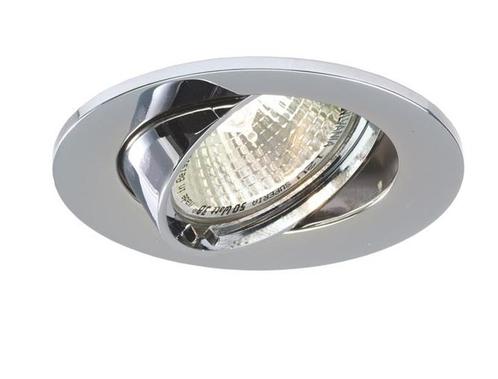 Sylvania Inbouwspot rond chroom kantelbaar voor GU10 of M..., Huis en Inrichting, Lampen | Overige, Nieuw, Ophalen of Verzenden