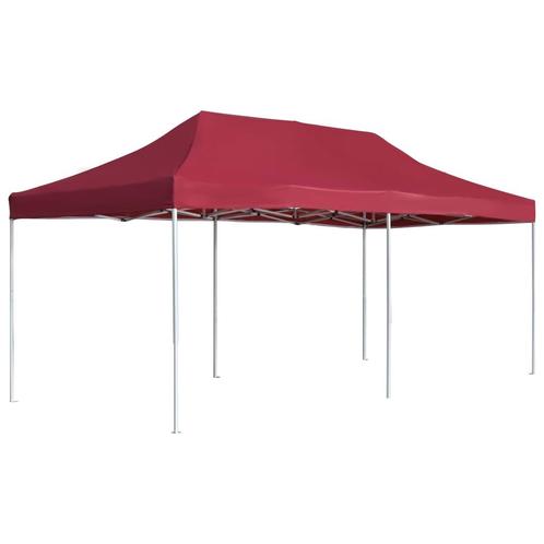 vidaXL Partytent professioneel inklapbaar 6x3 m aluminium, Tuin en Terras, Partytenten, Partytent, Nieuw, Verzenden