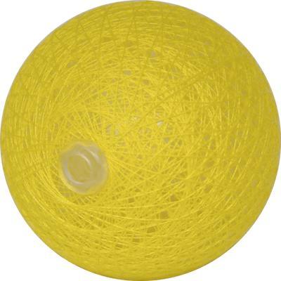 Cotton ball Geel 6cm, Huis en Inrichting, Lampen | Overige, Nieuw, Verzenden